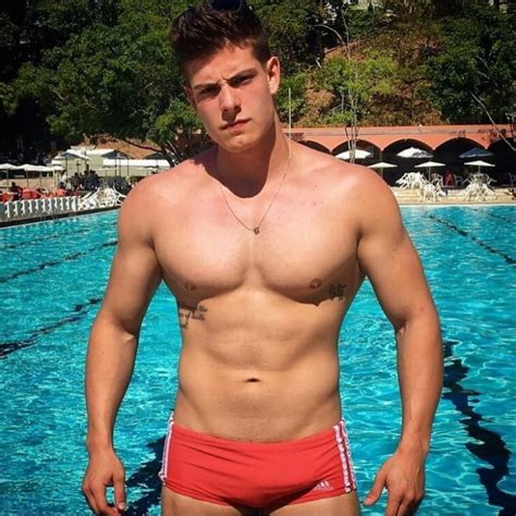 nude men in pool